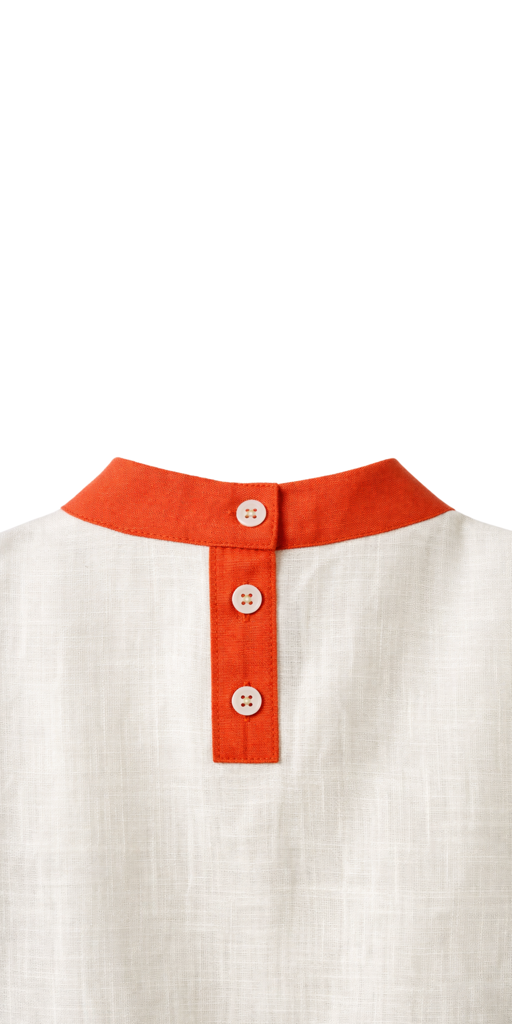 Offset Mock Neck Shirt