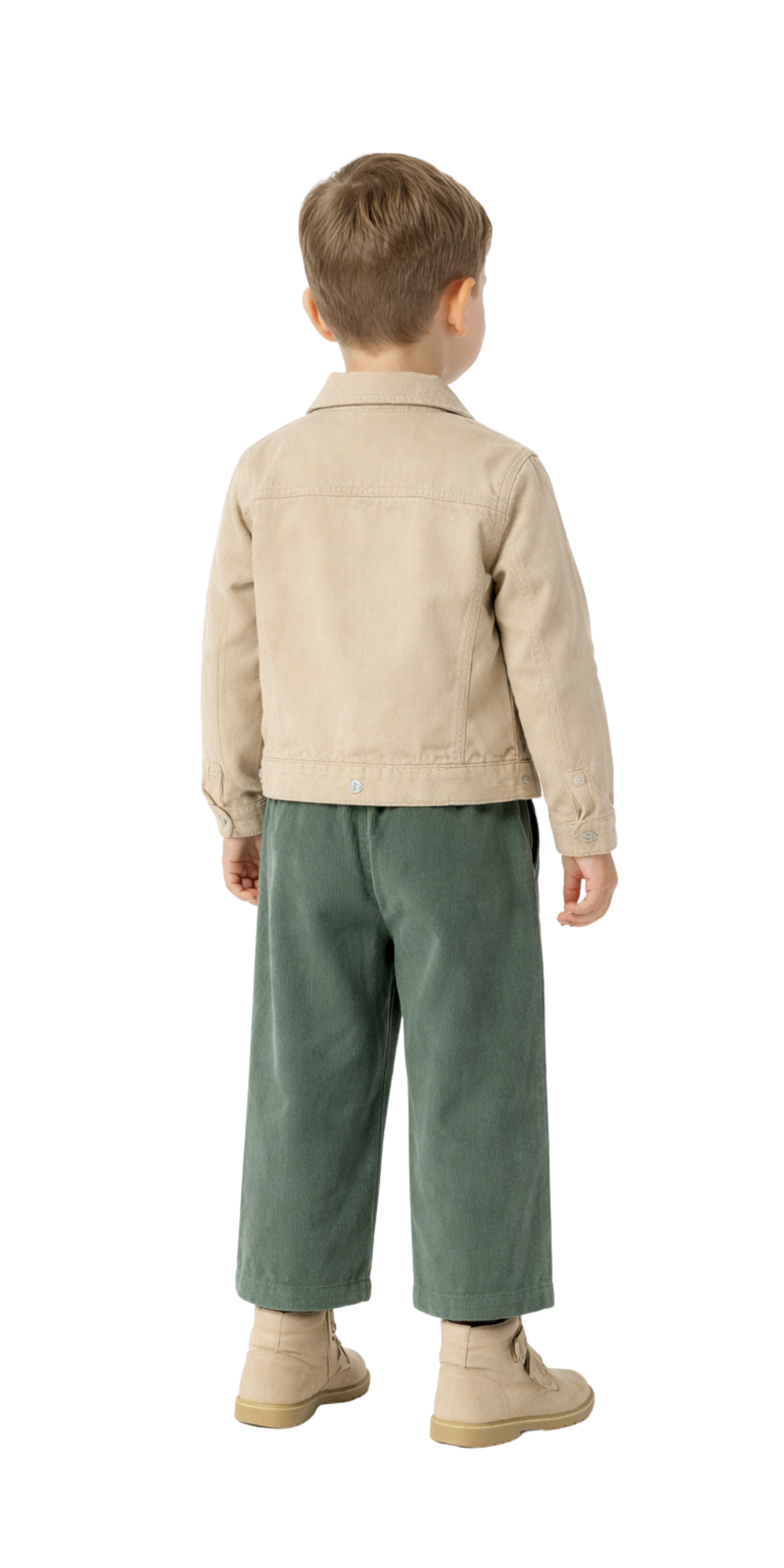 Embroidered Corduroy Pants