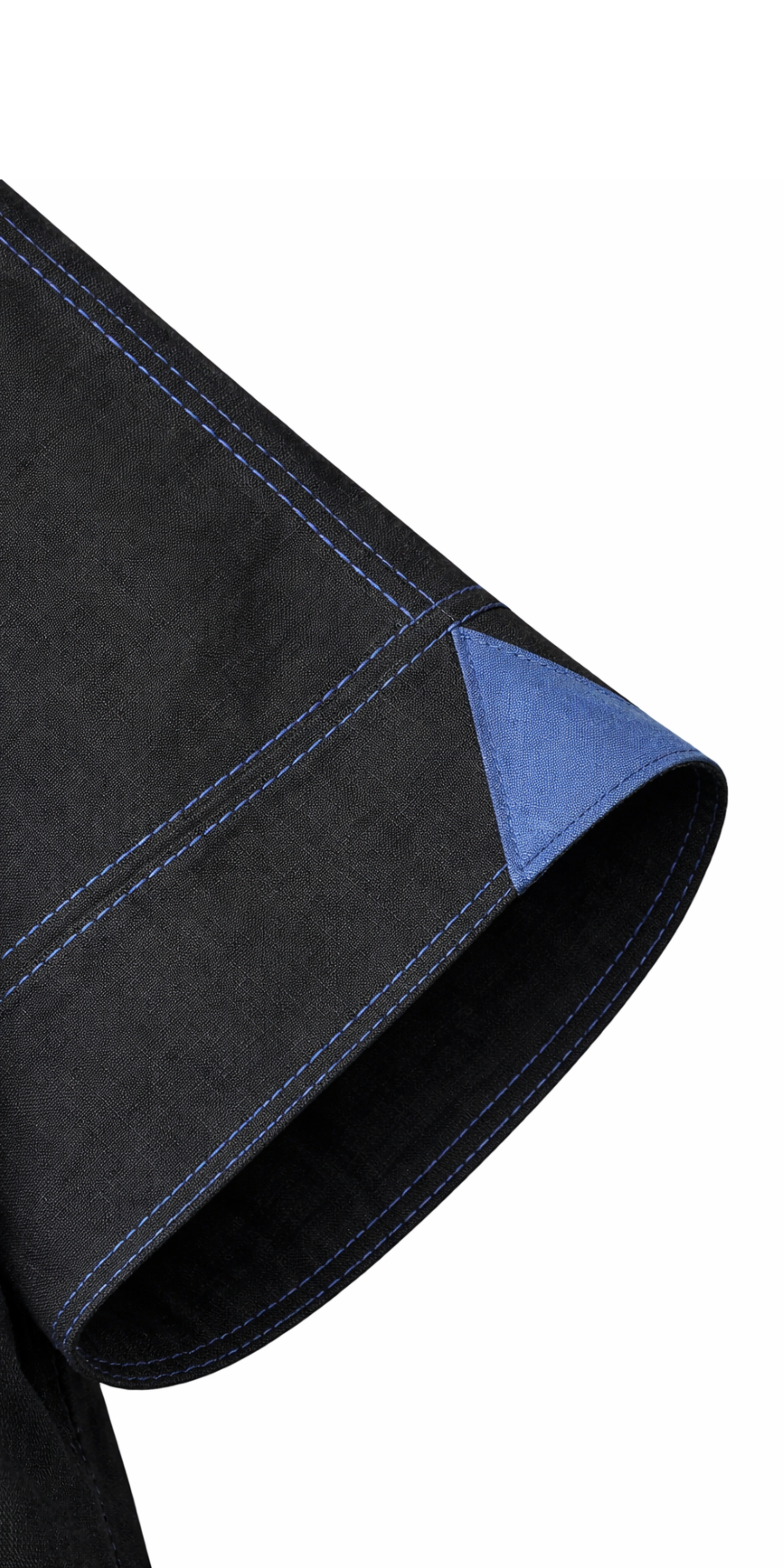 Offset Mock Neck Shirt