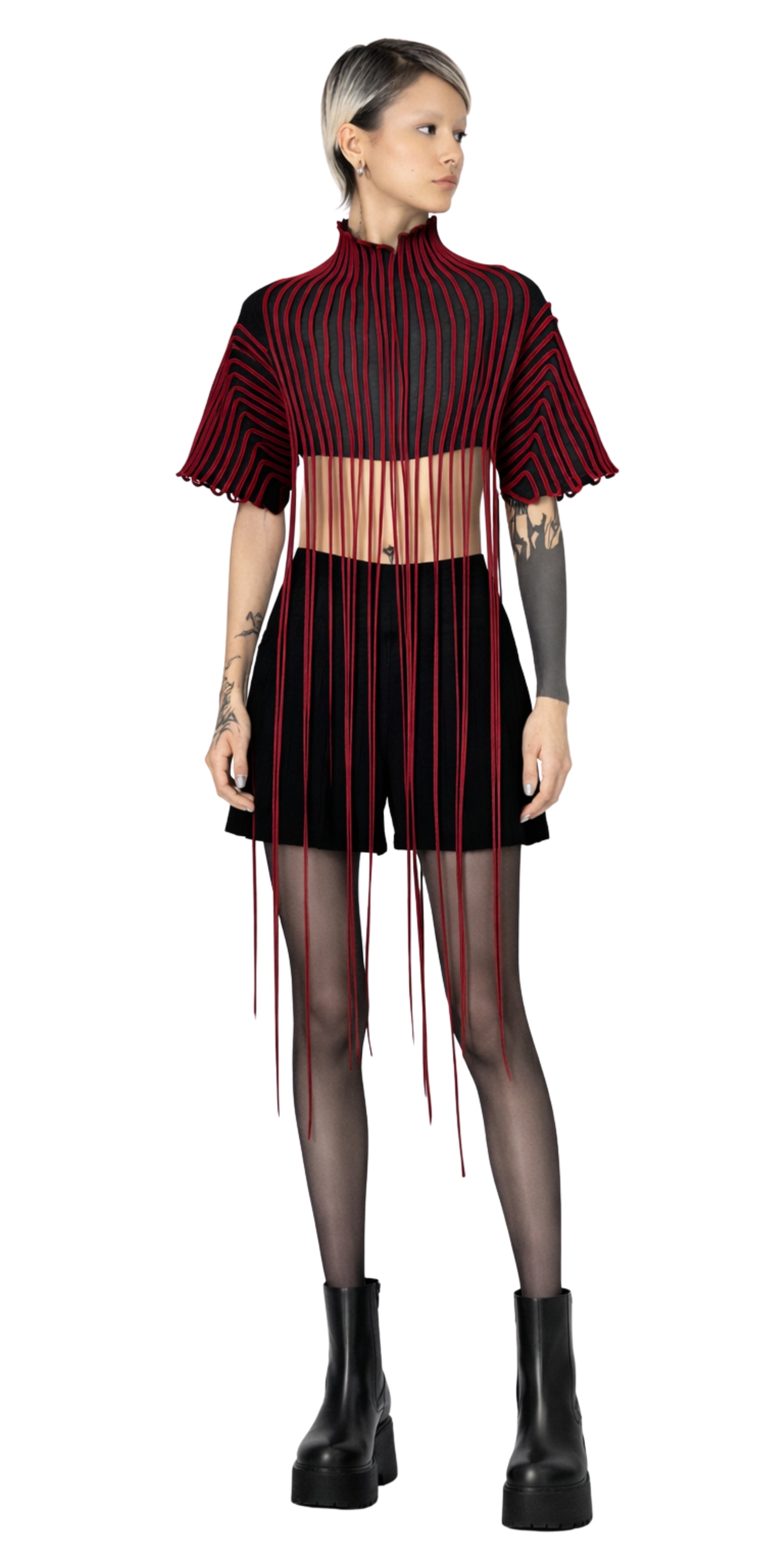 Evangeline Top with Fringe