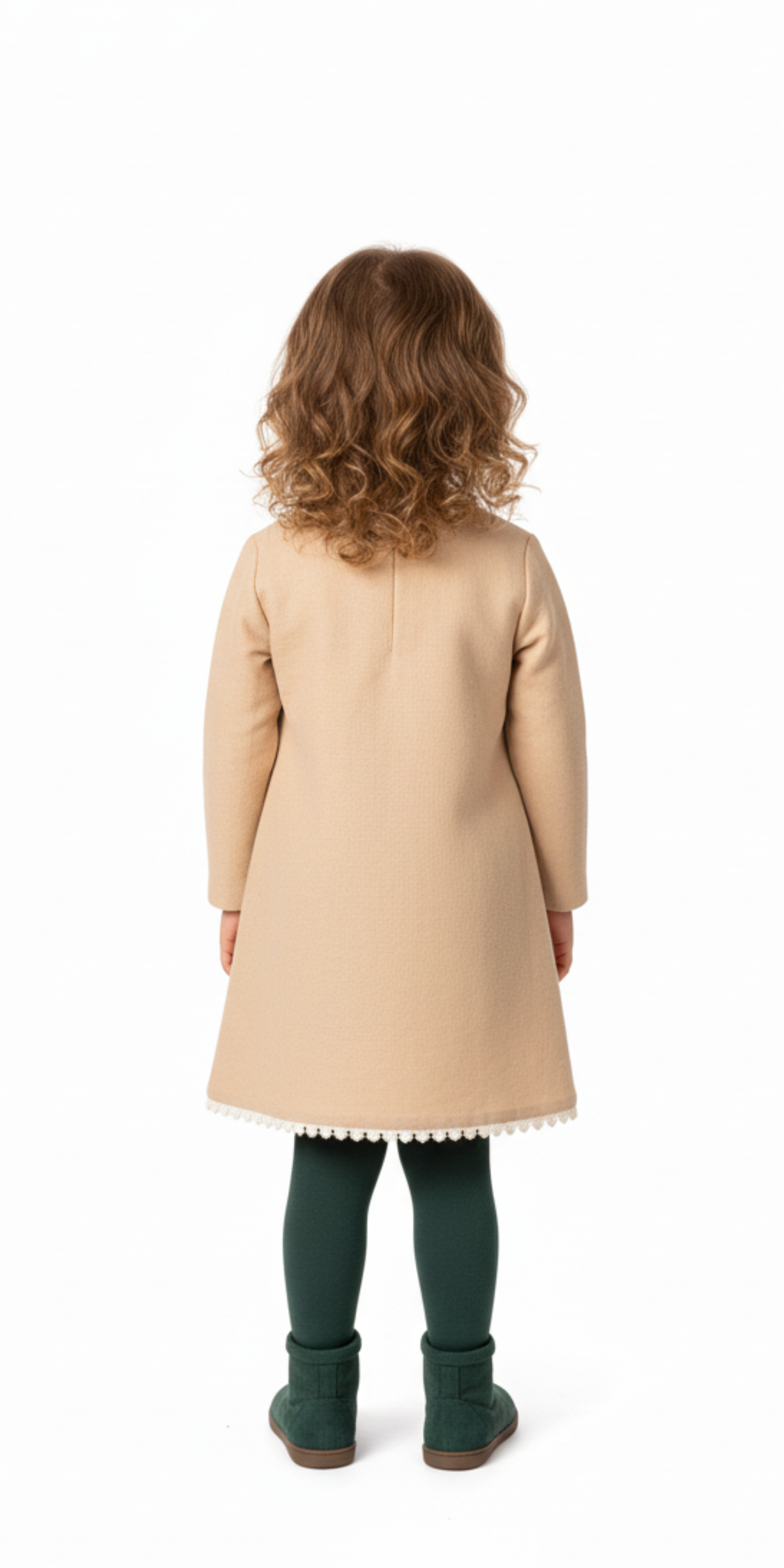 Polka-Dot Embroidered Dress