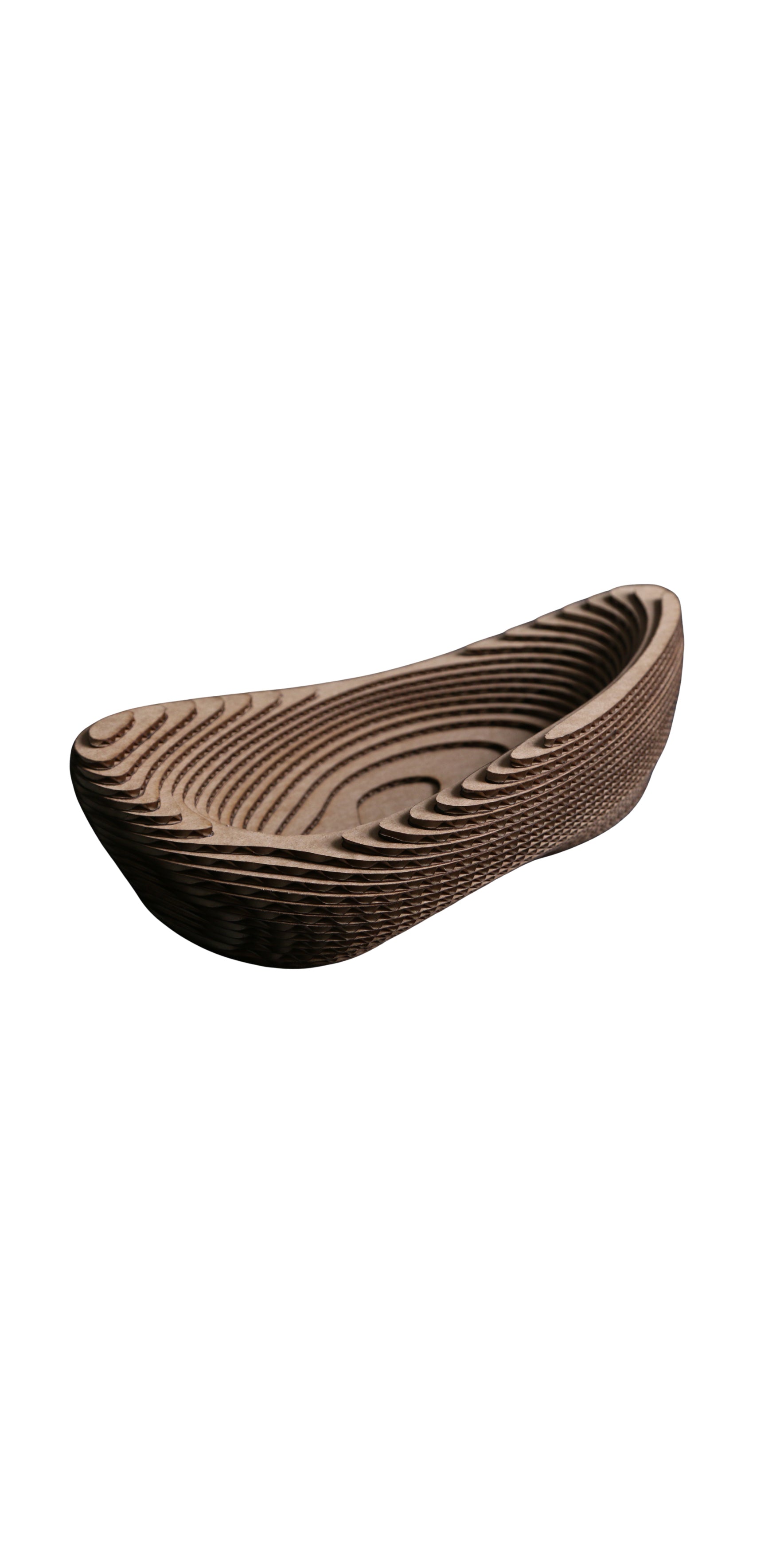 Contour Cardboard Bowl