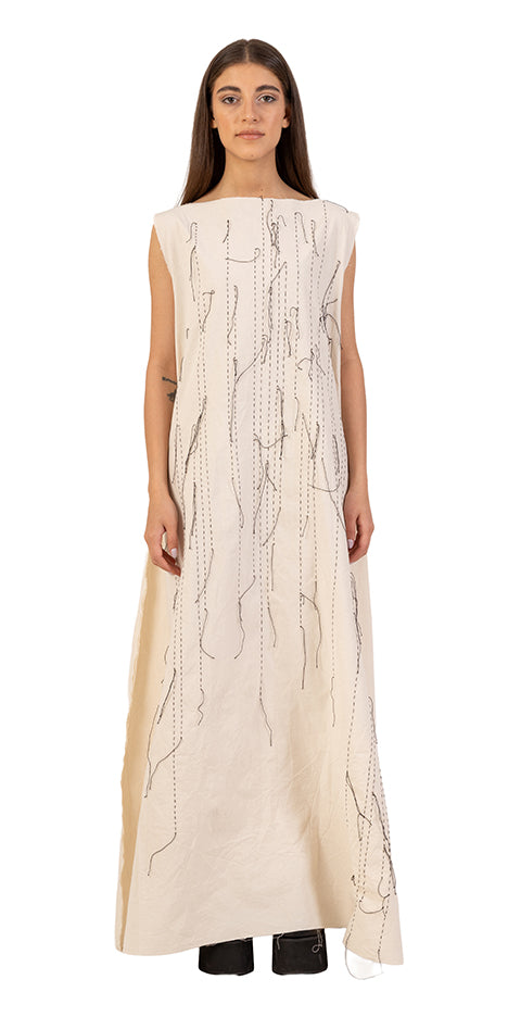 Hand Stitched Long Dress