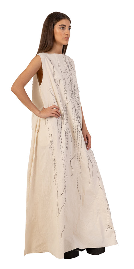Hand Stitched Long Dress