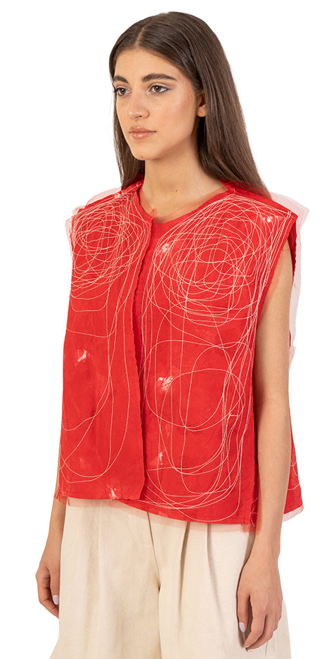 Mood  Hand-Dyed Vest
