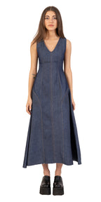 Shell Denim Dress