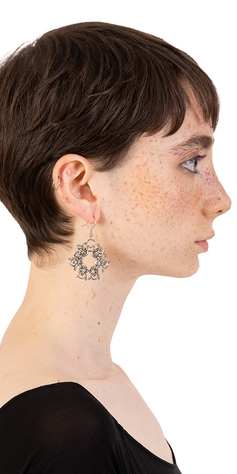 Beez Chainmail Earrings