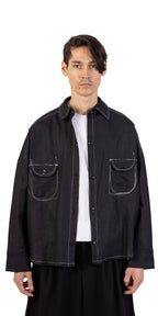 Crazy Pocket Linen Shirt