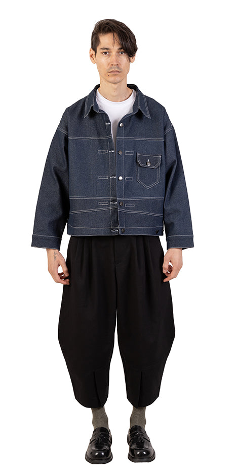 Cactus Arc-Back Denim Jacket