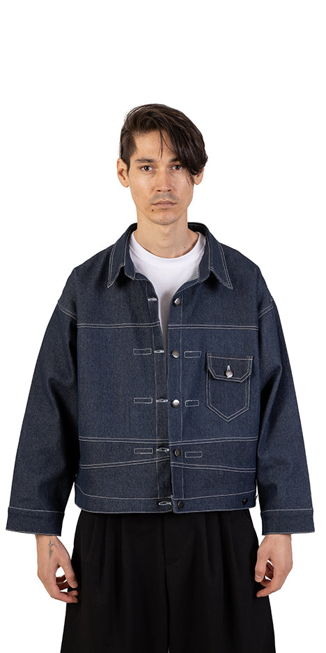 Cactus Arc-Back Denim Jacket