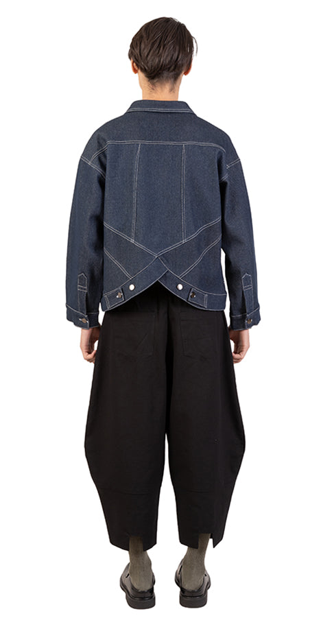 Cactus Arc-Back Denim Jacket