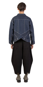 Cactus Arc-Back Denim Jacket