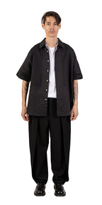 Pleated Linen Shirt