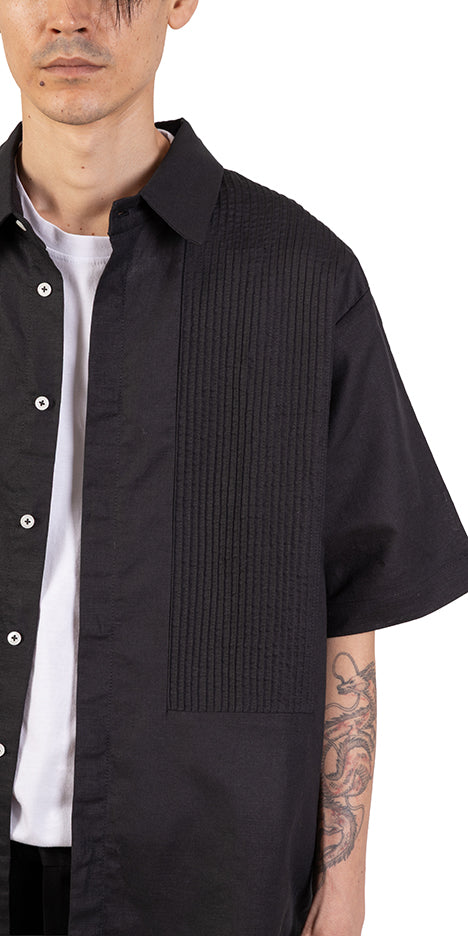 Pleated Linen Shirt