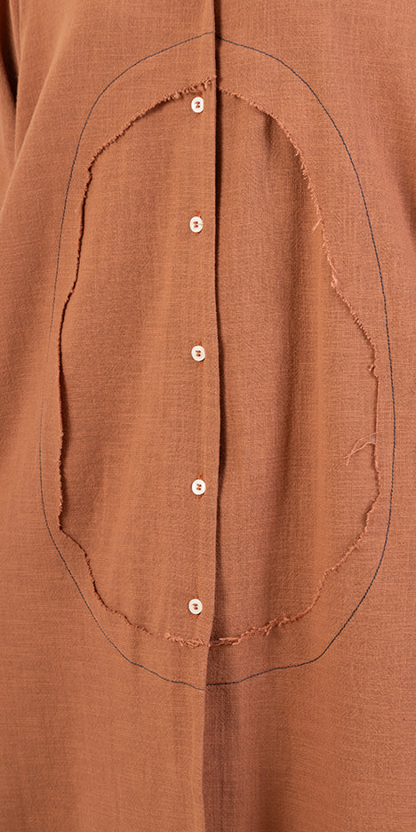 Hole Dress Shirt