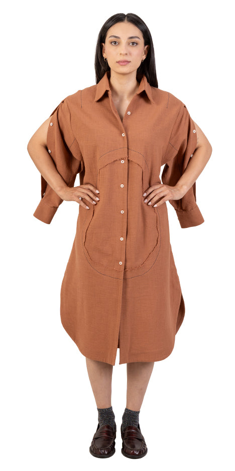 Hole Dress Shirt