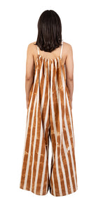 Barcode Hand-printed Jumpsuit