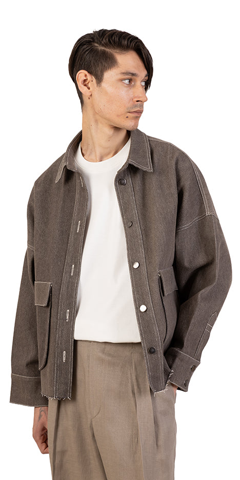 Hazelnut Denim Jacket