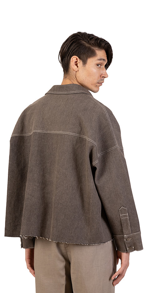 Hazelnut Denim Jacket