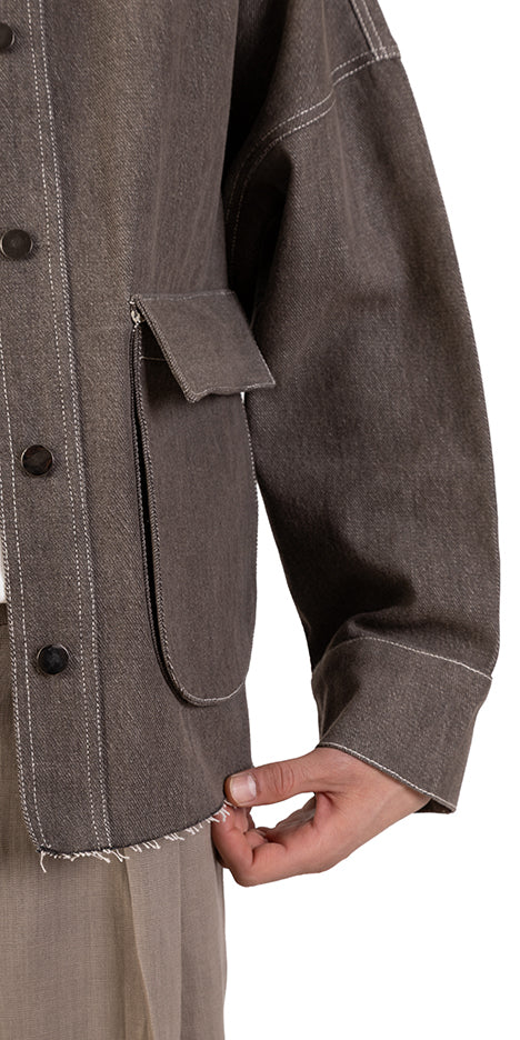 Hazelnut Denim Jacket