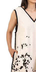 Stain Hand-Painted Dress