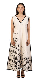 Stain Hand-Painted Dress
