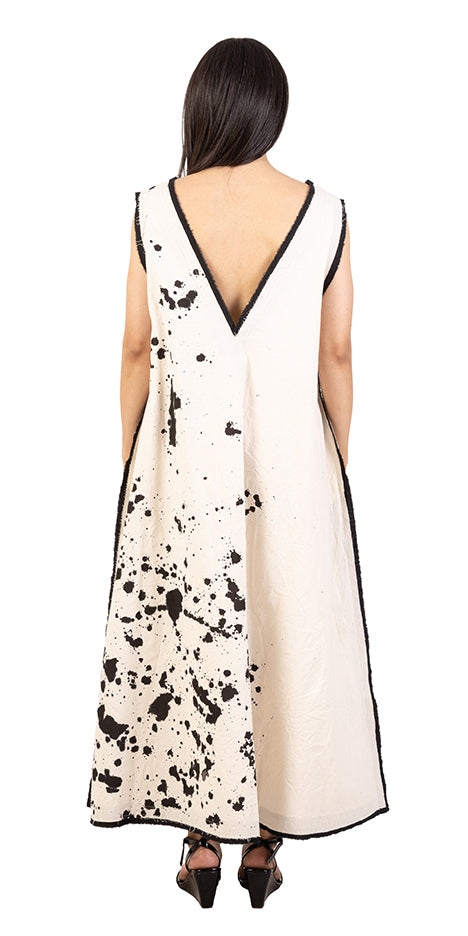 Stain Hand-Painted Dress