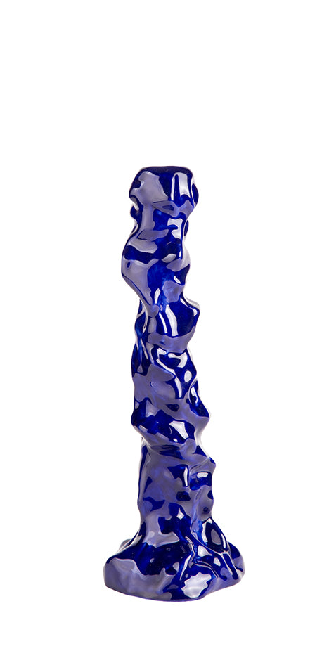 Hand-Glazed Single Candle Holder