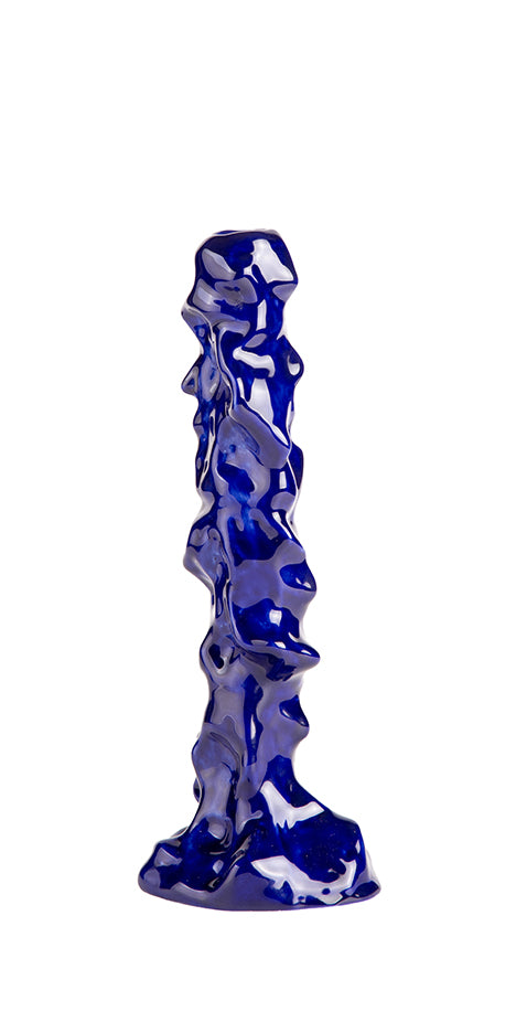 Hand-Glazed Single Candle Holder