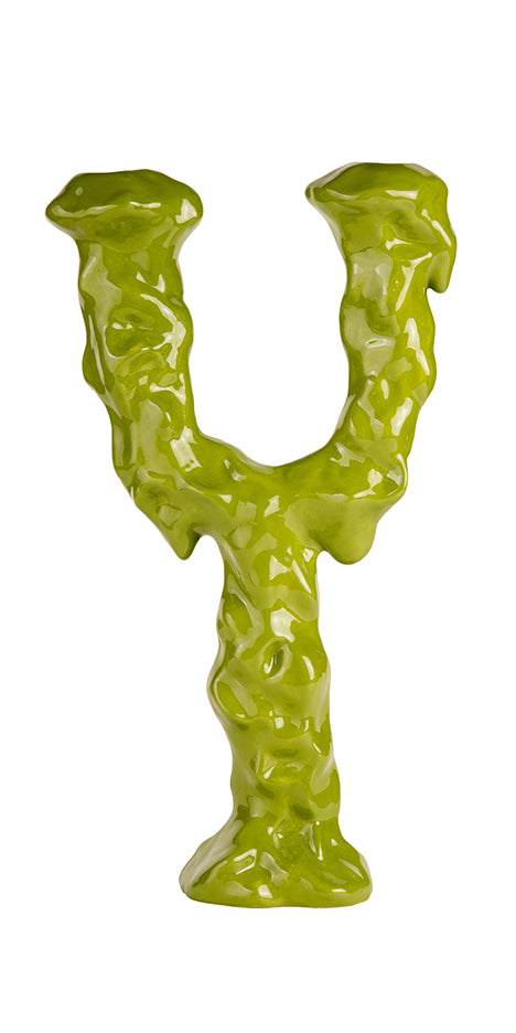 Hand-Glazed Twin Candle Holder