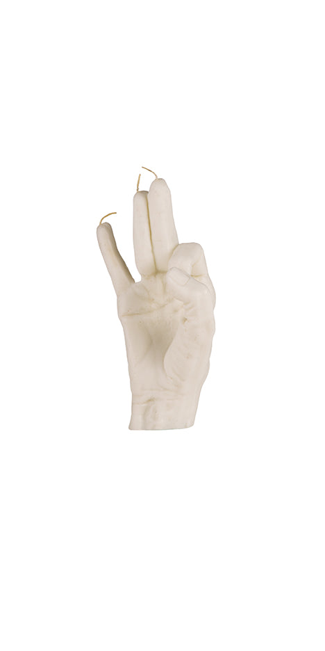 021 Hand-Shaped Sculptural Candle