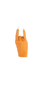 Rock & Roll Hand-Shaped Sculptural Candle