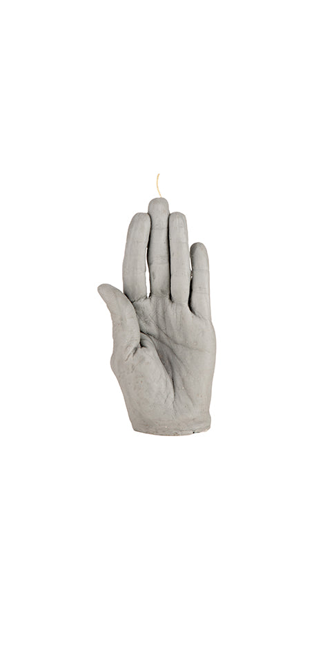 Palm Hand-Shaped Sculptural Candle