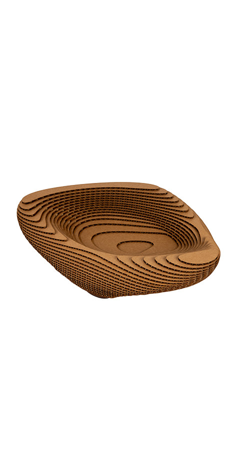 Contour Cardboard Bowl