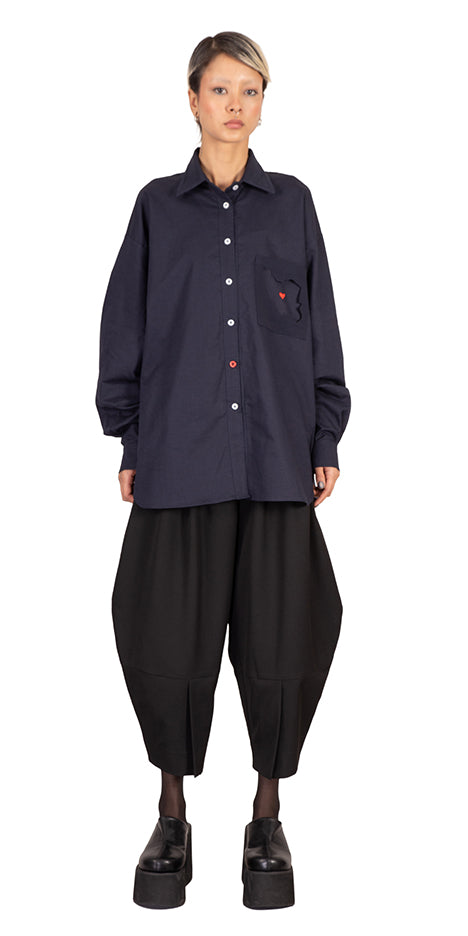 Iran Relaxed-Fit Linen Shirt