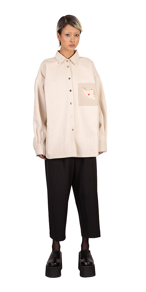 Iran  Denim Over Shirt