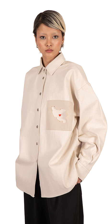 Iran  Denim Over Shirt