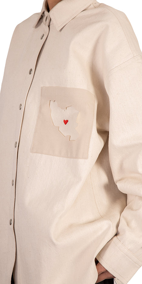 Iran  Denim Over Shirt