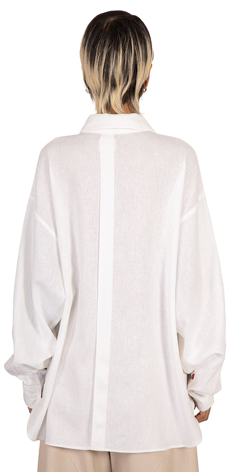 Iran Relaxed-Fit Linen Shirt