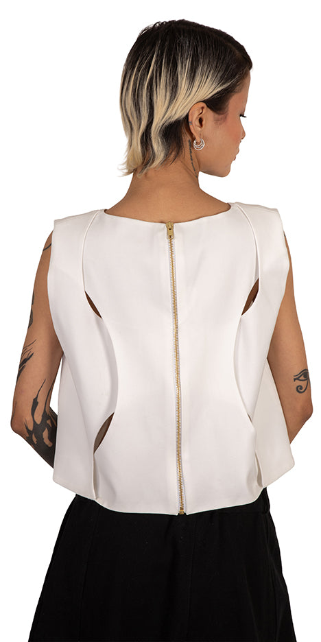 Satran Interlaced Top