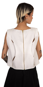 Satran Interlaced Top
