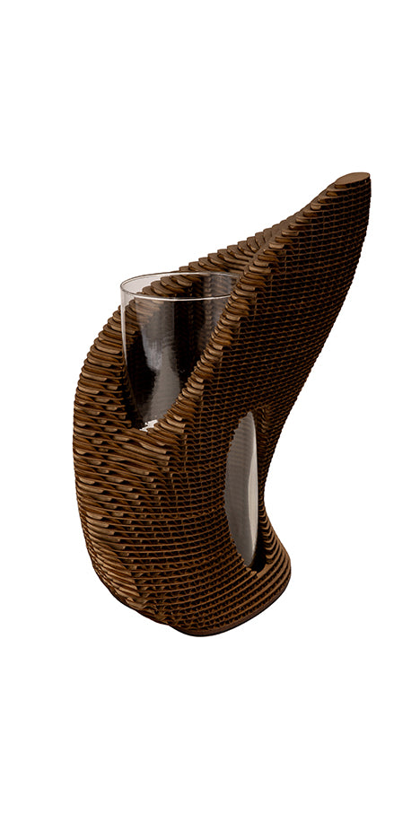 Terariom Cardboard Vase