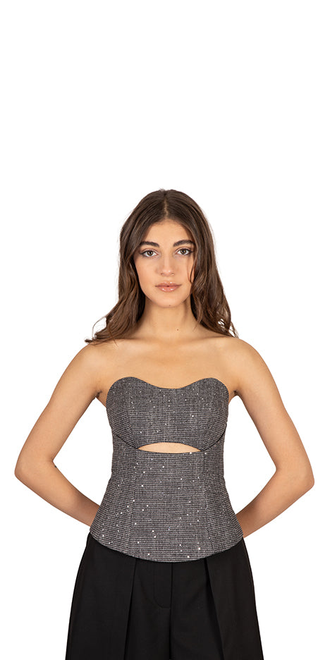 Sarige Cut out Decollete