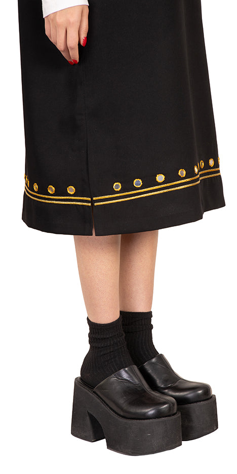 Shore Hand-Embroidered Relaxed Dress