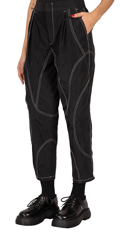 FLow Topstitched Tapered Pants