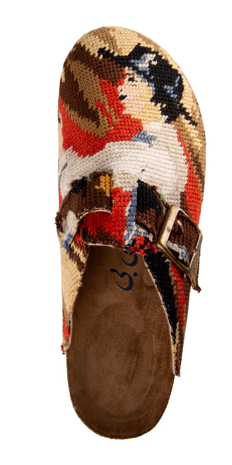 Upcycled Gobelin Mule