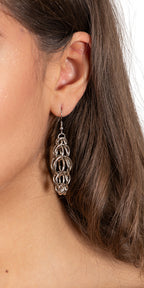 World Chainmail earings