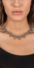 Clubs Chainmail Necklace