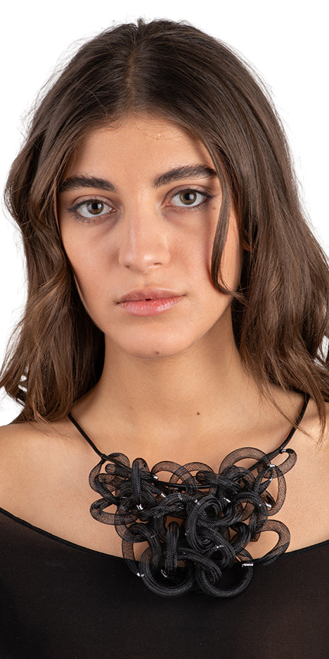 Looped Mesh Necklace