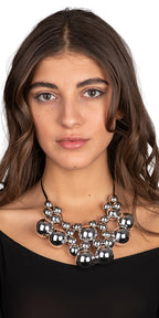 Silver Drops Neckless